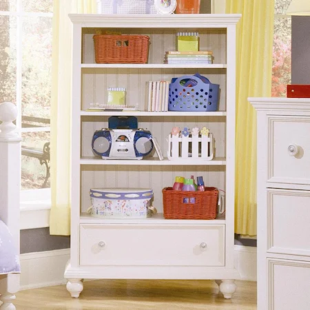 Three Shelf, One Drawer Bookcase